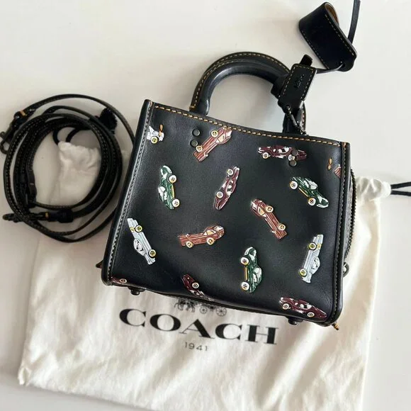 Very Rare Coach Rogue 17 with Car Print - Picture 1 of 12